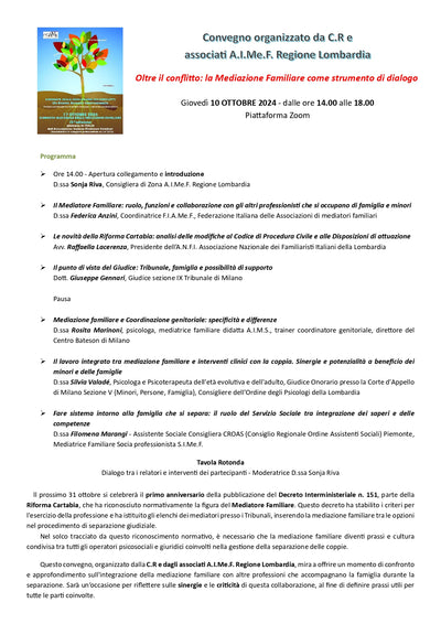 Oltre il conflitto: la Mediazione Familiare come strumento di dialogo
